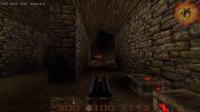 [Point Man] Quake NO DAMAGE | ALL SECRETS #E2M7 - The Underearth (Secret) смотреть онлайн