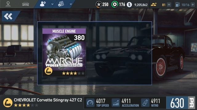 Nfs No Limits : Chevrolet Corvette Stingray 427 C2