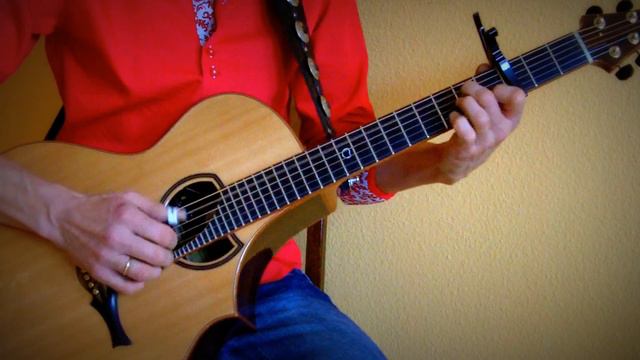 Chet Atkins music on an acoustic Guitar смотреть онлайн