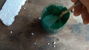 Супер Клей с пенопласта и растворителя