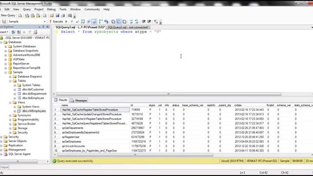 Part 65 List all tables in a sql server database using a query смотреть онлайн