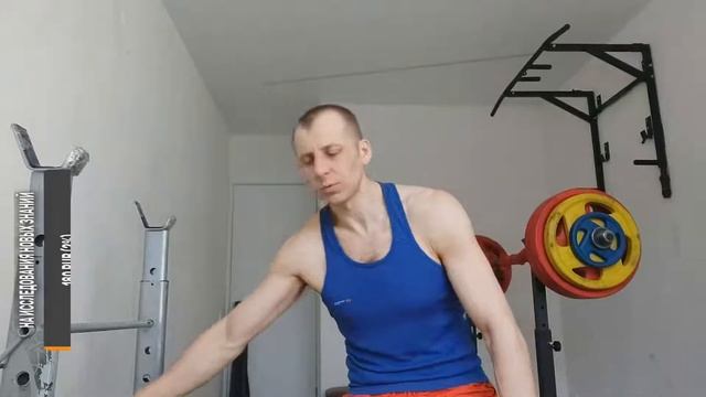 Брусья, жим, подтягивания на 4. Дожим 150,5кг смотреть онлайн