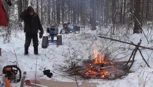 ГУСЕНИЦЫ в лес, на КОСТЁР.mp4