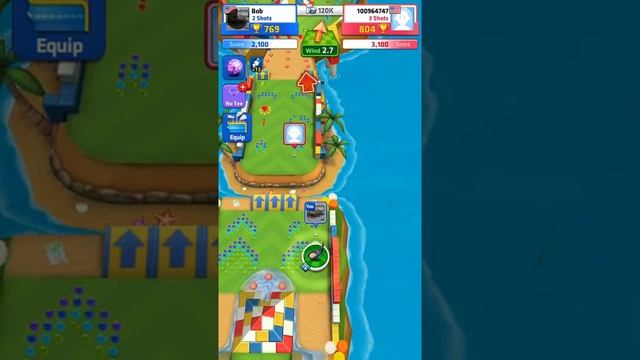 Luckiest player in Mini Golf King