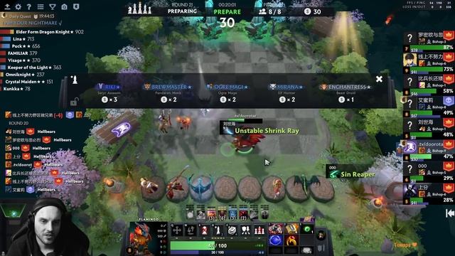 dota auto chess - classic dragons and mages combo by queen player - queen gameplay autochess смотреть онлайн