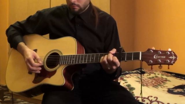 Maroon 5 - She will be loved (guitar cover) смотреть онлайн