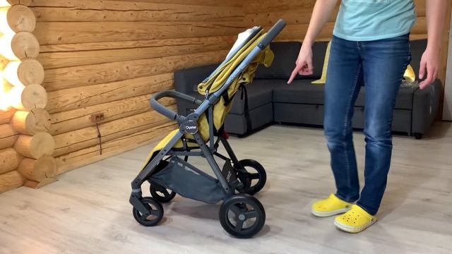 Как сложить коляску Oyster Zero Gravity смотреть онлайн