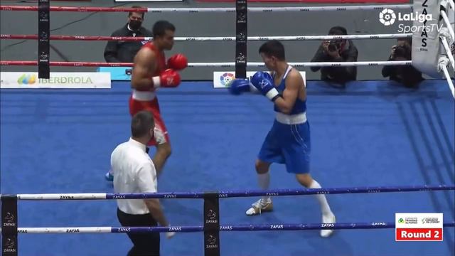 Vikas Krishan (IND) vs. Ablaikhan Zhussupov (KAZ) Boxam Tournament 2021 SF’s (69kg) смотреть онлайн