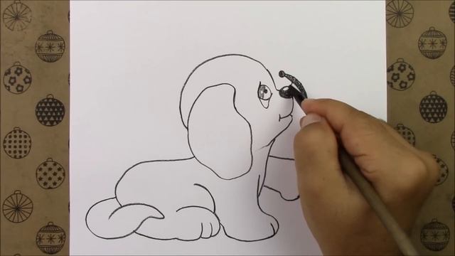 Kolay Karakalem Çizim Fikirleri 2022, Sevimli Bir Köpek Adım Adım Nasıl Çizilir, Easy Drawings