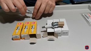 СВЕЧИ ЗАЖИГАНИЯ НА МОТОР YAMAHA 40 VEOS  В ЧЕМ ОТЛИЧИЕ ЗАВОДСКОГО ОРИГИНАЛА ОТ NGK ОРИГИНАЛА?!