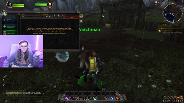 World of Warcraft Worgen Rogue Lets Play Episode 2 смотреть онлайн