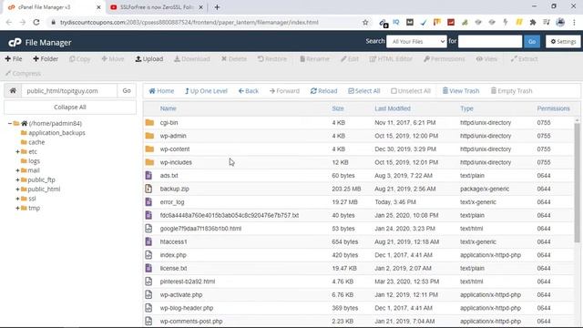 SSL Certificate Installation where is .well-known folder in Cpanel hosting? смотреть онлайн