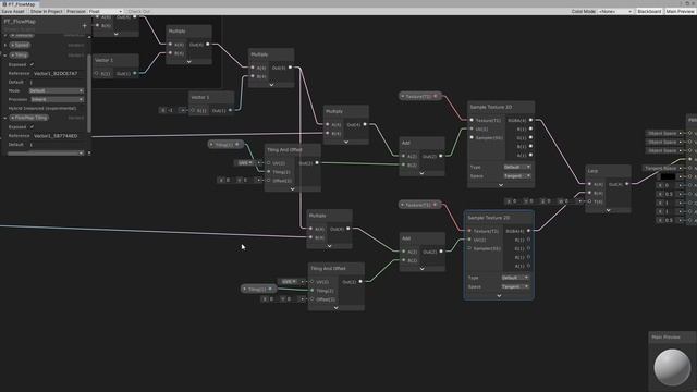 Flow Map tutorial with Unity Shader Graph смотреть онлайн