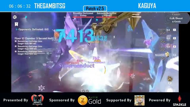 [English] Impunity For Community Genshin Abyss Championship - Semi Finals 2 смотреть онлайн