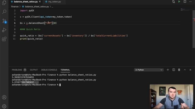 Computational Finance: Using Python and IEX Cloud To Quickly Calculate Balance Sheet Ratios смотреть онлайн