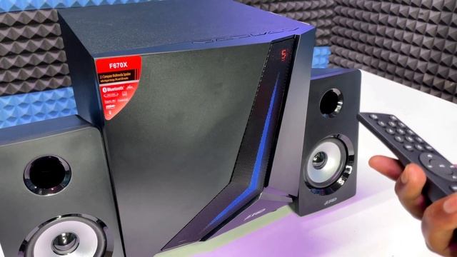 NEW F&D F670X 2.1 HOME THEATER | UNBOXING REVIEW SOUND BASS TEST |140W | BEST BUDGET HOME THEATRE смотреть онлайн