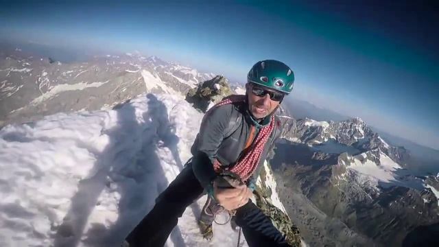 Журналист снял восхождение на гору Маттерхорн смотреть онлайн