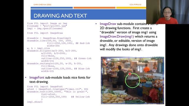 Python Programming - Images T06 - Drawing and Text смотреть онлайн
