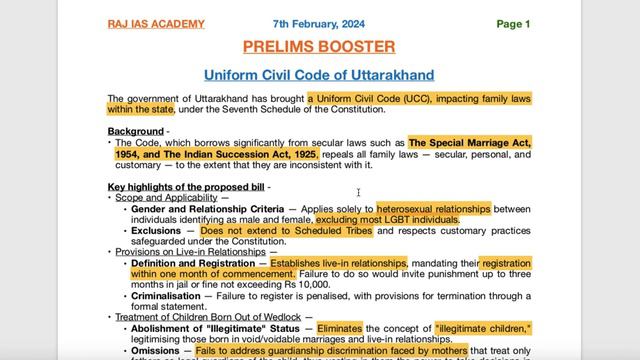 7th February - Prelims Booster - Current Affairs | UPSC | IAS | IAS 2024 (Hindi + English) смотреть онлайн