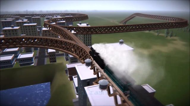 Epic Train Ride Through New York City | Train Frontier Classic смотреть онлайн