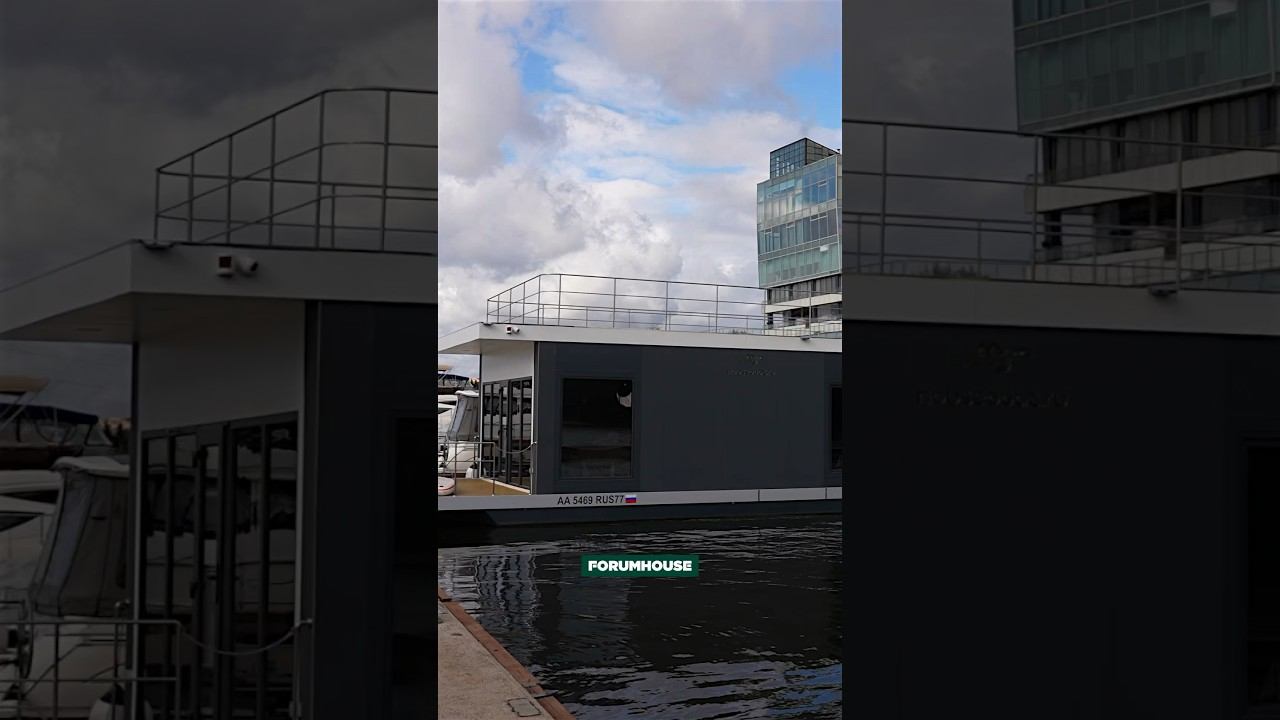 Обзор дома на воде 54м2 #одноэтажныйдом #дом #домнаводе смотреть онлайн