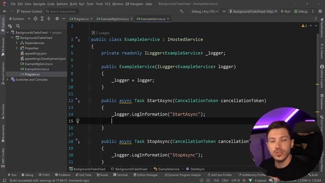 Background Tasks Are Finally Fixed in .NET 8 смотреть онлайн
