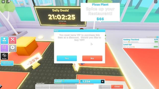КОМУ ПИЦЦУ и БУРГЕР? МОЙ РЕСТОРАН в РОБЛОКС - Roblox My Restaurant смотреть онлайн