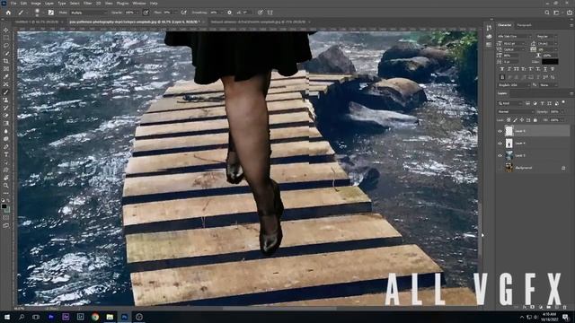 Adobe photoshop 2022 | How can use New Adjustment Layer | Colour Graiding | tutorial #allvgfx смотреть онлайн
