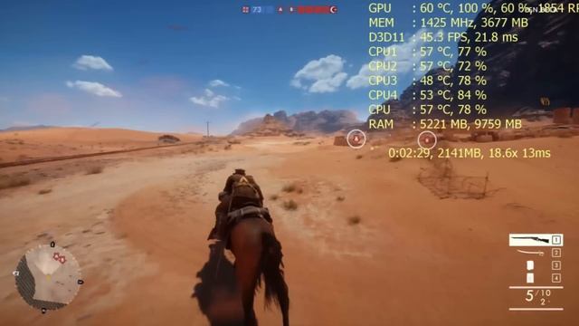 Battlefield 1 - MSI R9 380 4GB + i5-6400 Gameplay Ultra (FPS BENCHMARK) смотреть онлайн