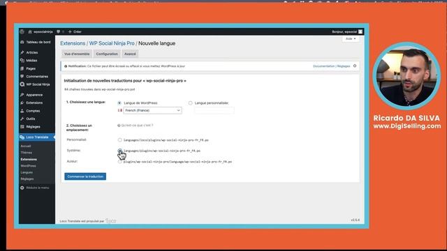 Comment traduire un plugin WordPress ou un thème WordPress en 2022 ? - Tutoriel Loco Translate смотреть онлайн