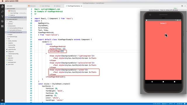 16-ScrollView#3.Tạo ScrollView sử dụng ViewPagerAndroid trong React Native смотреть онлайн