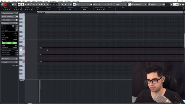 Piano roll в CUBASE 10. Лайфхаки для написании музыки смотреть онлайн