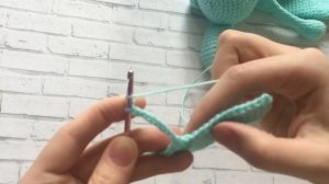 Платье крючком для Длинноухой зайки/мк/вязание