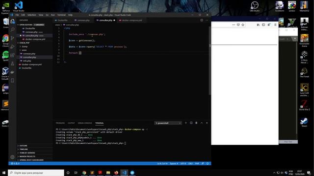 TecWeb - Aula 16/05 - Crud PHP no Docker (Parte 2) смотреть онлайн