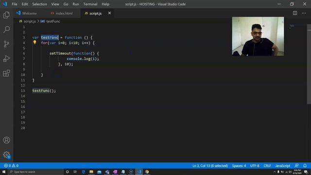 'let' Vs 'var' - In javascript смотреть онлайн
