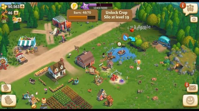 Farm Ville 2 Country Escape Level 18-19 (Gameplay) смотреть онлайн