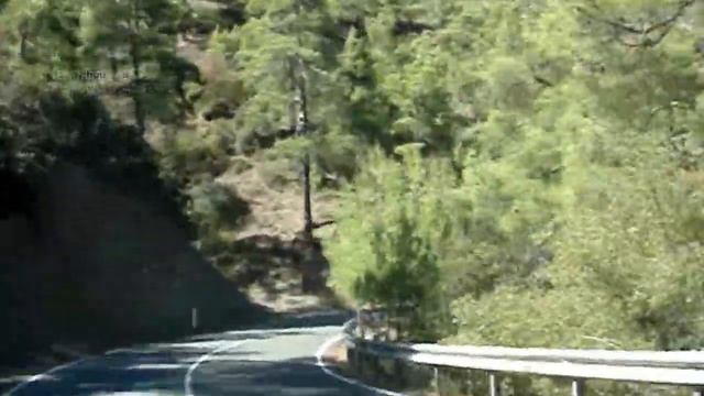 Дорога в монастырь Киккос, Кипр. Road to Kykkos, Cyprus смотреть онлайн