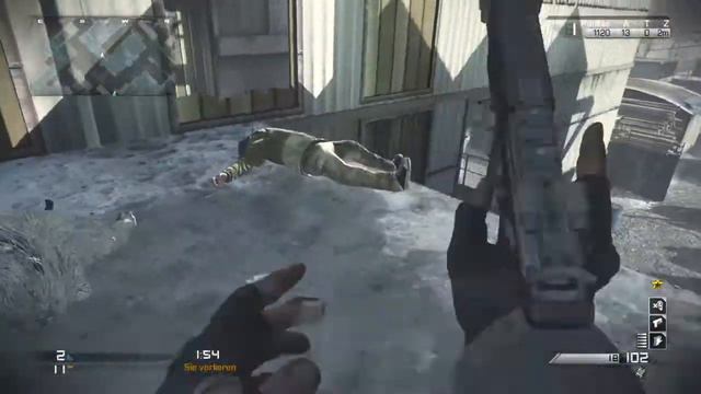Call of Duty Ghost Infected Freight 57-1 Pdw смотреть онлайн