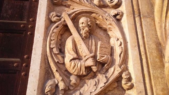 The Church of San Lorenzo, in Vicenza Italy. смотреть онлайн