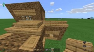 Как построить большой двухэтажный дом в стиле деревни в майнкрафт | minecraft постройки