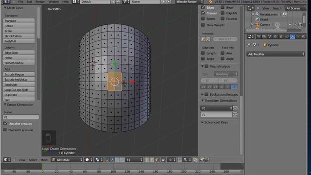 Blender SubD modeling exercise 1 смотреть онлайн