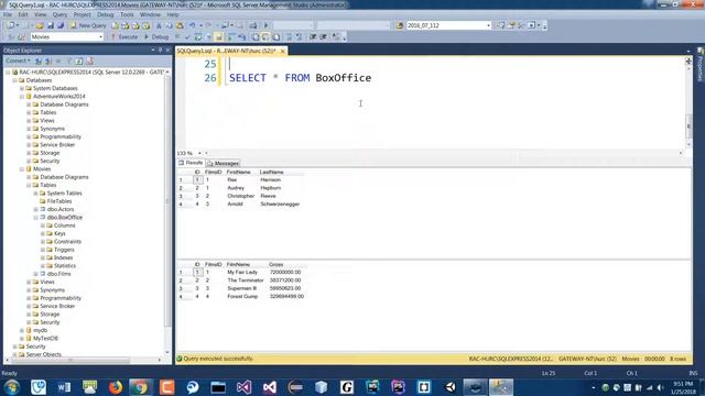 Advanced Databases - Union and Self Join (SQL Server) смотреть онлайн