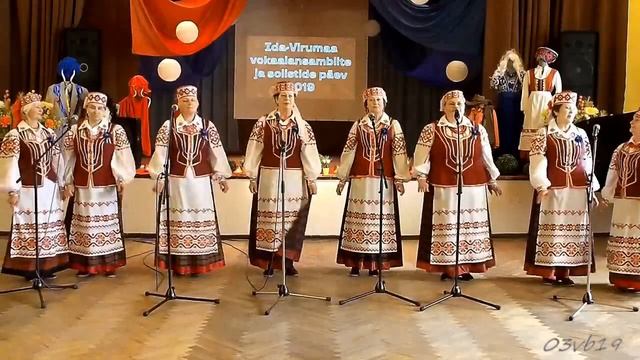 Ансамбль нарвского белорусского общества "Сябры". смотреть онлайн