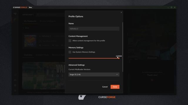 How To: Set RAM In CurseForge Launcher | Overwolf Curseforge