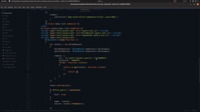 Symfony 4: Auto complete with Typeahead & Bloodhound (Requested) смотреть онлайн