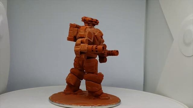 Лепка из пластилина. Титан из полимерной глины. Techwars фигурки. Титан лепка своими руками.