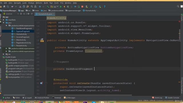 Expense Manager App - Part 12 | Connect with Fragment смотреть онлайн