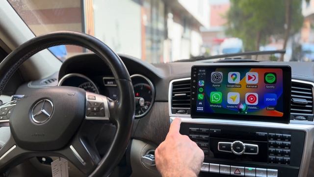 MERCEDES-BENZ ML350 W166 KASA CARPLAY-ANDROİD MULTİMEDYA SİSTEMİ #mercedes #w166 #ml350  #carplay