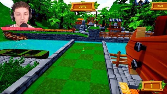 CRAZY Golfing in the OCEAN! (Golf It) смотреть онлайн