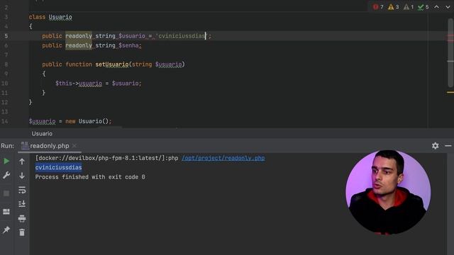 Novidades do PHP 8.1 - Readonly properties | Dias de Dev смотреть онлайн